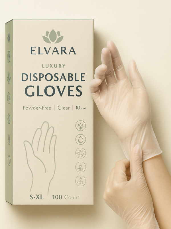 Elvara LuxeTouch Disposable Gloves